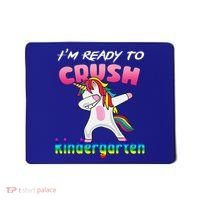 I'm Ready To Crush Kindergarten Cute Unicorn Dab Mousepad thumb 0
