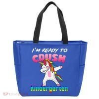 I'm Ready To Crush Kindergarten Cute Unicorn Dab Tote Bag thumb 0