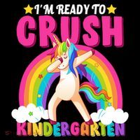 I'm Ready To Crush Kindergarten Unicorn Rainbow Coffee Mug thumb 5