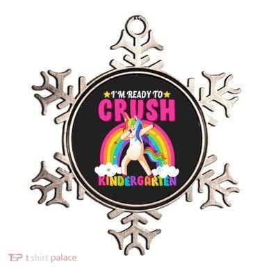 I'm Ready To Crush Kindergarten Unicorn Rainbow Ornament