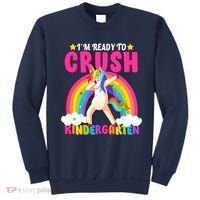 I'm Ready To Crush Kindergarten Unicorn Rainbow Sweatshirt thumb 0