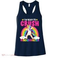 I'm Ready To Crush Kindergarten Unicorn Rainbow Women's Tank Top thumb 0
