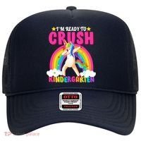 I'm Ready To Crush Kindergarten Unicorn Rainbow Hat thumb 0