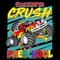 I'm Ready To Crush Preschool Monster Truck Madness Coffee Mug thumb 5