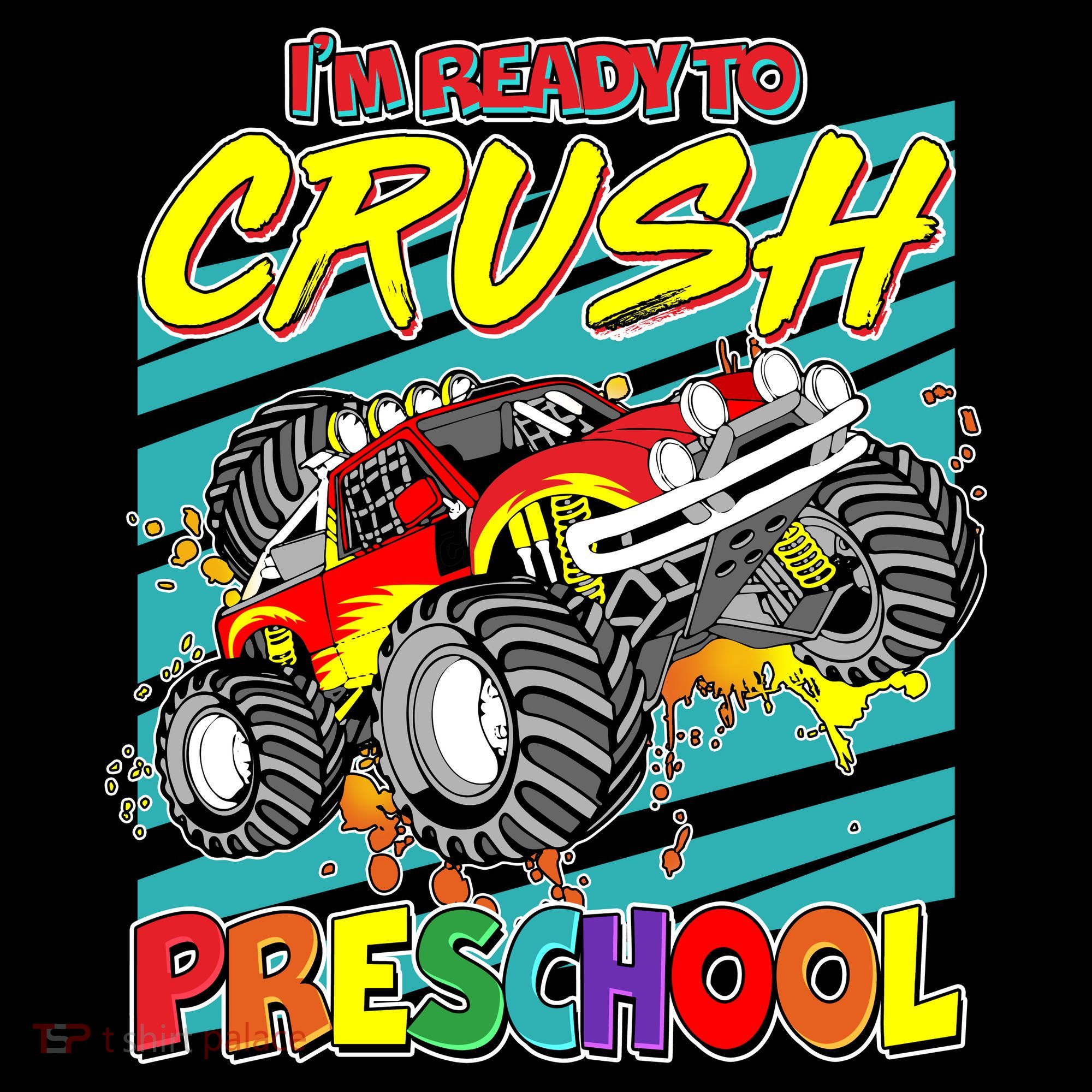 I'm Ready To Crush Preschool Monster Truck Madness Coffee Mug