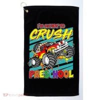 I'm Ready To Crush Preschool Monster Truck Madness Golf Towel thumb 0