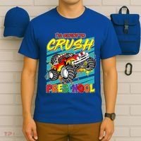 I'm Ready To Crush Preschool Monster Truck Madness T-Shirt thumb 6