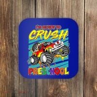 I'm Ready To Crush Preschool Monster Truck Madness Coaster thumb 0