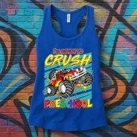 I'm Ready To Crush Preschool Monster Truck Madness Women's Tank Top thumb 3
