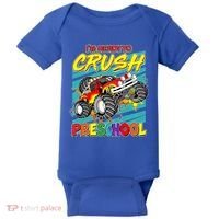 I'm Ready To Crush Preschool Monster Truck Madness Baby Bodysuit thumb 0