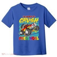 I'm Ready To Crush Preschool Monster Truck Madness Toddler T-Shirt thumb 0
