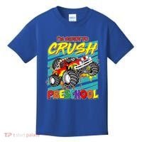 I'm Ready To Crush Preschool Monster Truck Madness Kids T-Shirt thumb 0