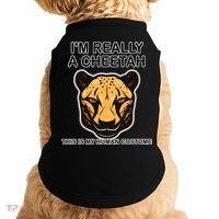 I'm Really A Cheetah Human Costume Doggie Tank thumb 0
