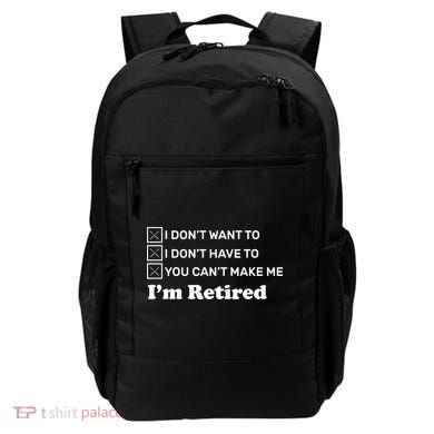 I'm Retired Backpack