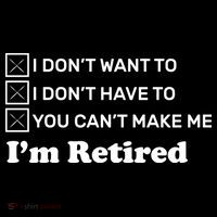 I'm Retired Tote Bag thumb 4