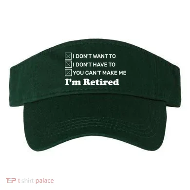 I'm Retired Visor