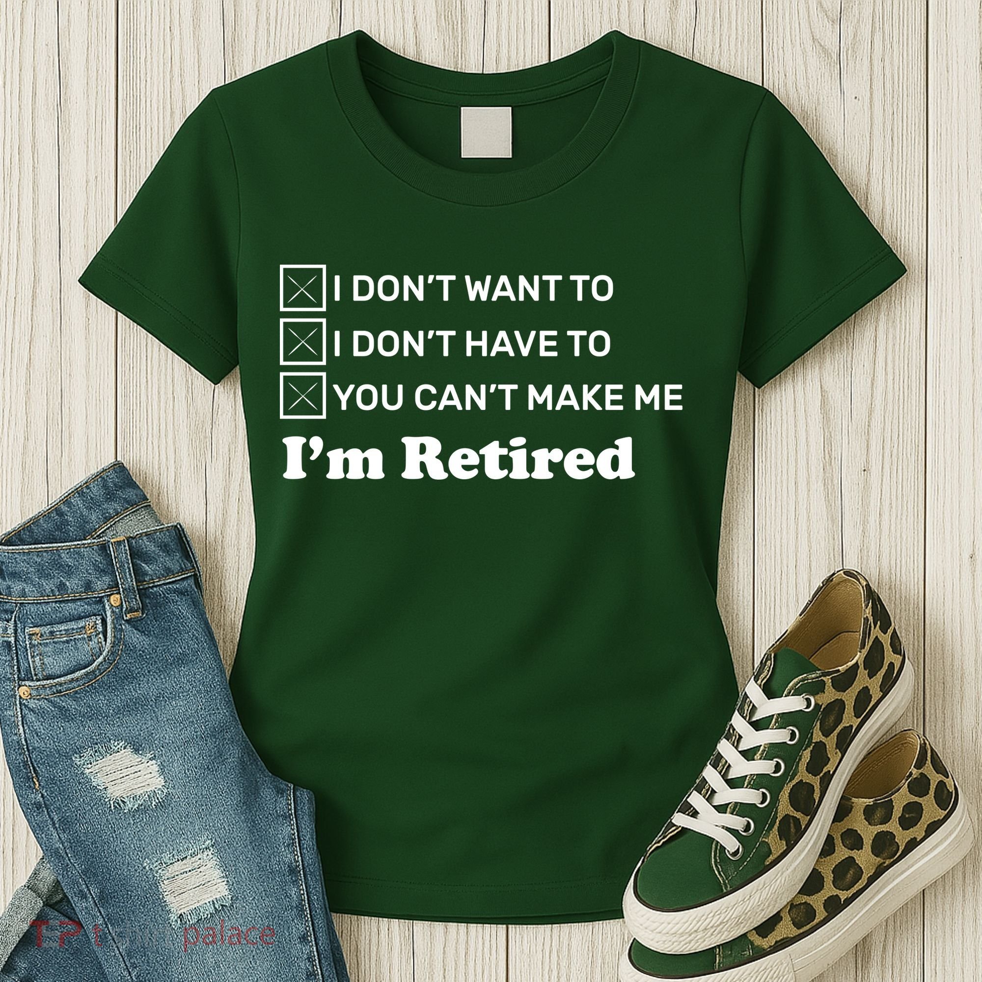 I'm Retired Women's T-Shirt