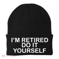 I'm Retired Do It yourself  Beanie thumb 0