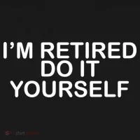 I'm Retired Do It yourself  Toddler Hoodie thumb 2