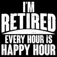 I'm Retired Every Hour is Happy Hour Backpack thumb 2