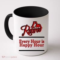 I'm Retired Every Hour Is Happy Hour Funny Coffee Mug thumb 0