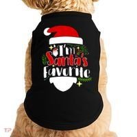 I'm Santa's Favorite Christmas Doggie Tank thumb 0