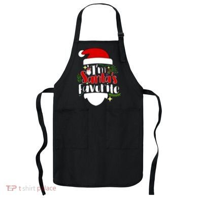 I'm Santa's Favorite Christmas Apron