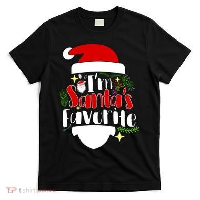 I'm Santa's Favorite Christmas T-Shirt