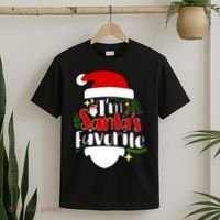 I'm Santa's Favorite Christmas T-Shirt thumb 2