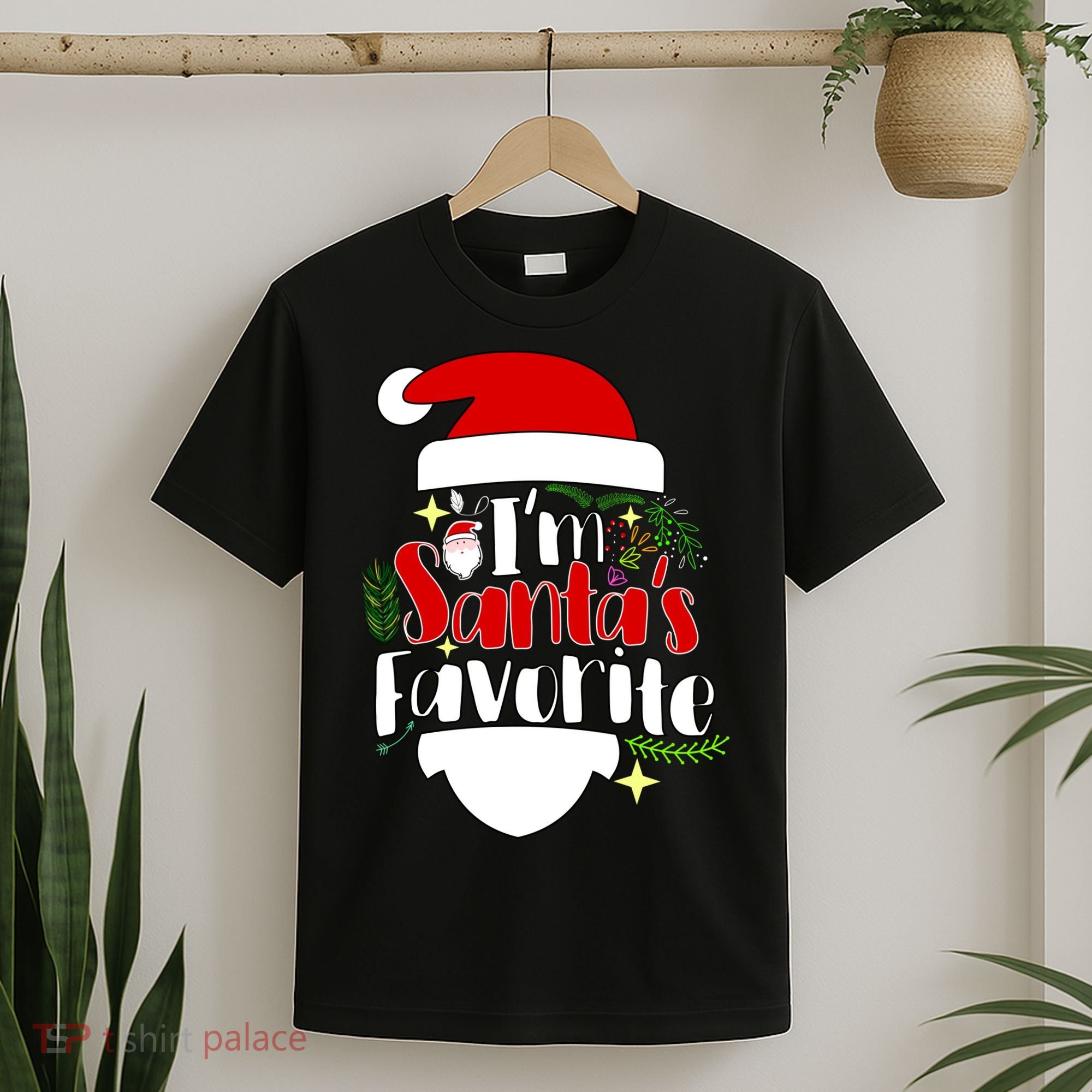 I'm Santa's Favorite Christmas T-Shirt