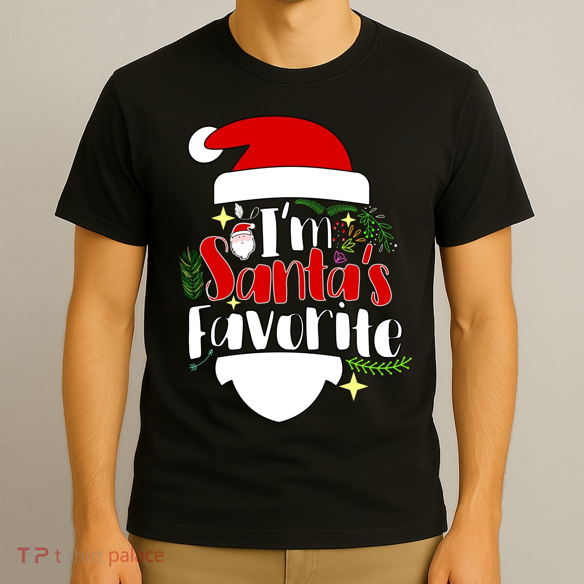I'm Santa's Favorite Christmas T-Shirt