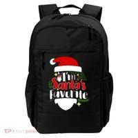 I'm Santa's Favorite Christmas Backpack thumb 0