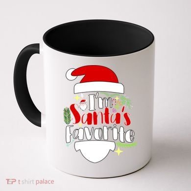 I'm Santa's Favorite Christmas Coffee Mug