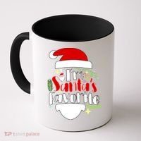 I'm Santa's Favorite Christmas Coffee Mug thumb 0