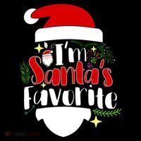 I'm Santa's Favorite Christmas Women's Hoodie thumb 2