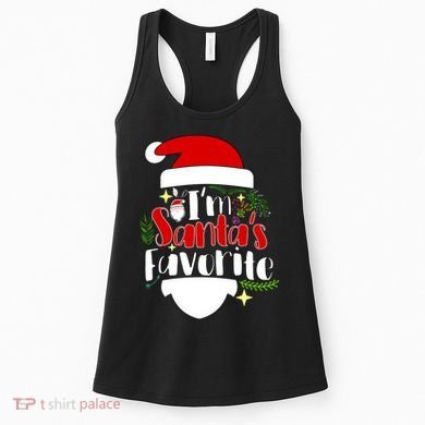 I'm Santa's Favorite Christmas Women's Tank Top