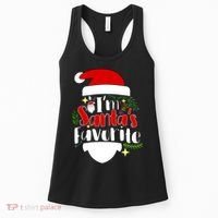 I'm Santa's Favorite Christmas Women's Tank Top thumb 0