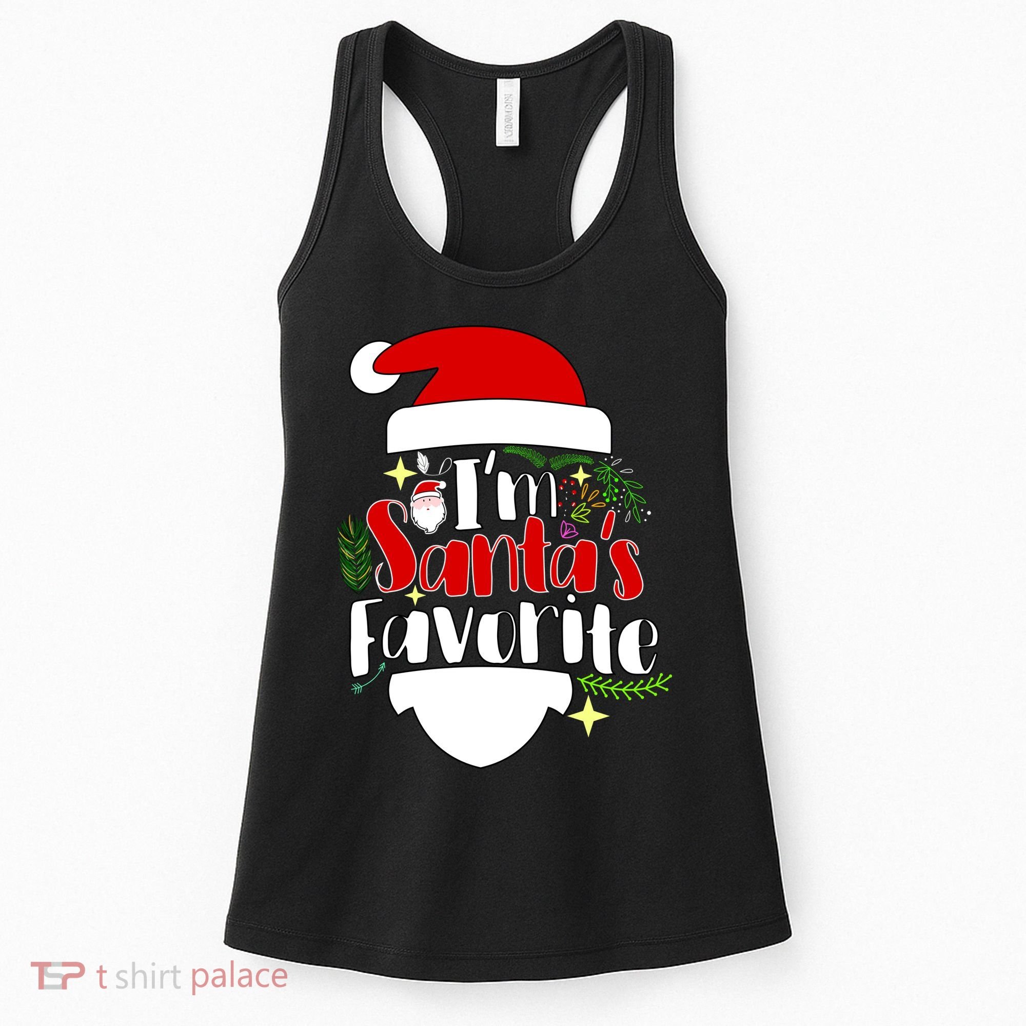 I'm Santa's Favorite Christmas Women's Tank Top