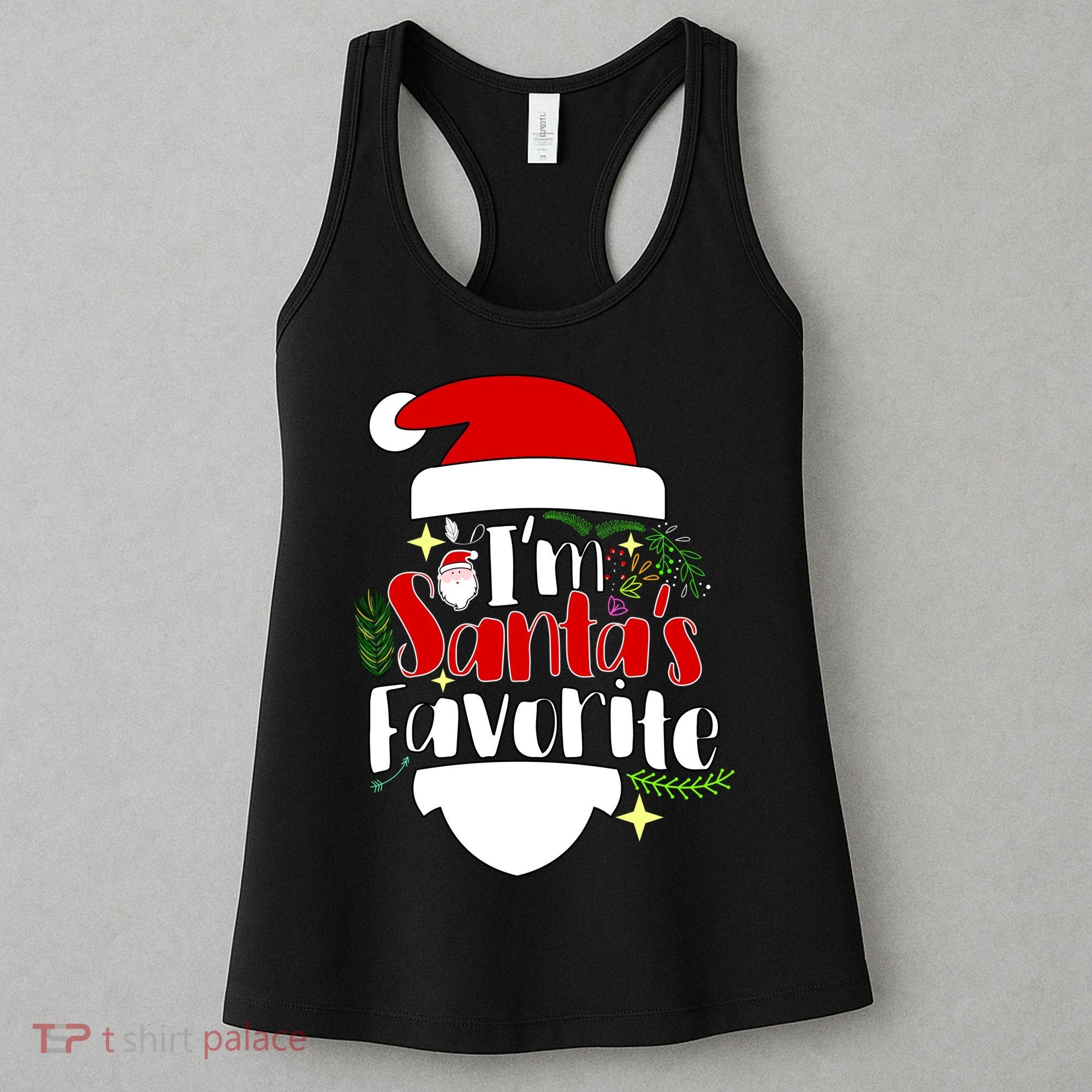 I'm Santa's Favorite Christmas Women's Tank Top