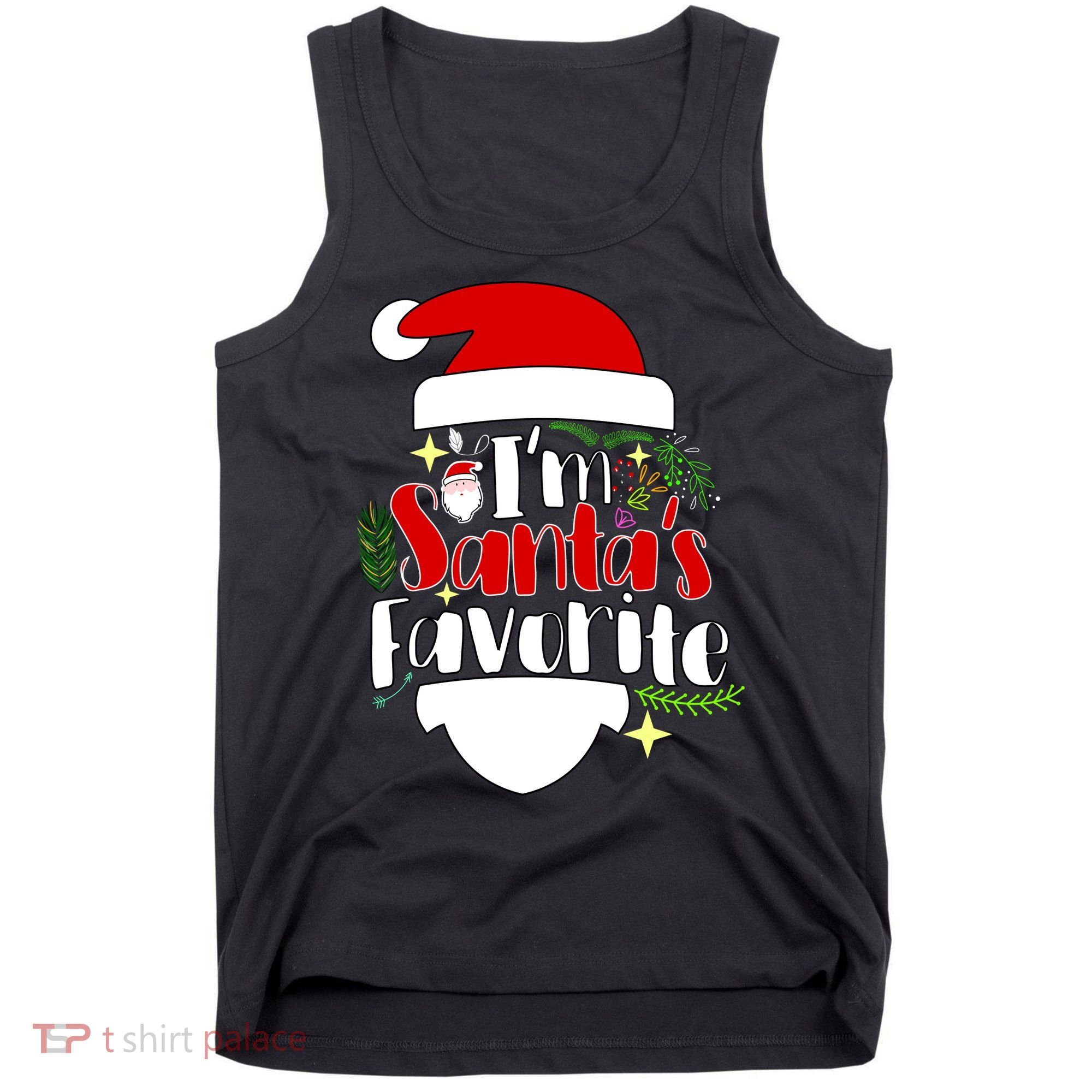 I'm Santa's Favorite Christmas Tank Top