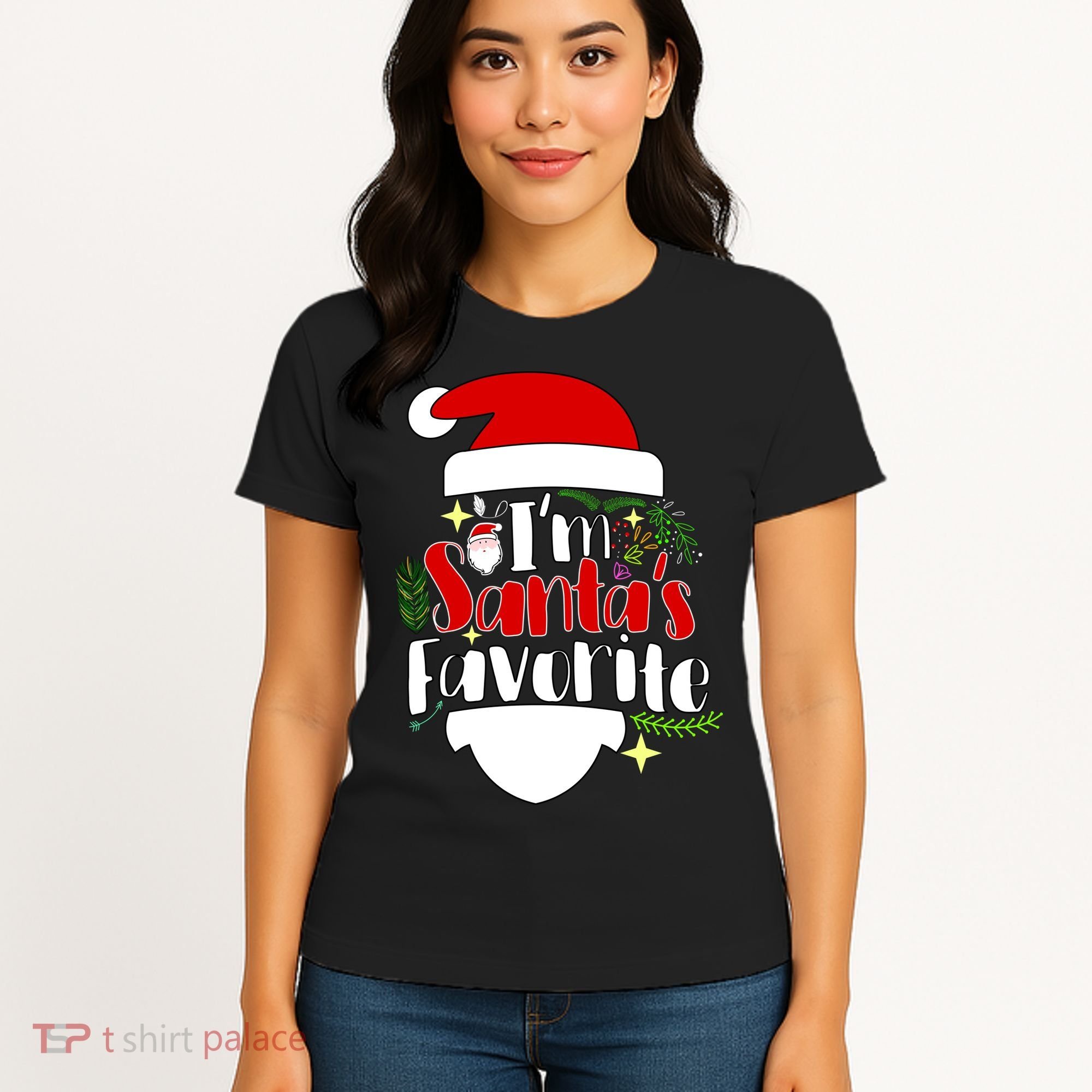 I'm Santa's Favorite Christmas Women's T-Shirt