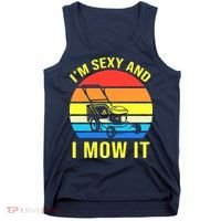 I'm Sexy And I Mow It Tank Top thumb 0