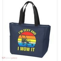 I'm Sexy And I Mow It Tote Bag thumb 3