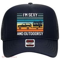 I'm Sexy And Outdoorsy Retro Road Trip Camper Hat thumb 0