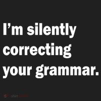 I'm Silently Correcting Your Grammar Golf Towel thumb 3