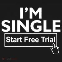 I'm Single Start A Free Trial Pajama Set thumb 2