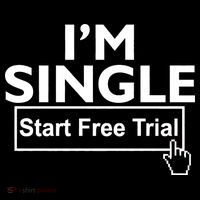 I'm Single Start A Free Trial Kids Hoodie thumb 5