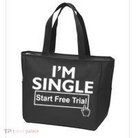 I'm Single Start A Free Trial Tote Bag thumb 3