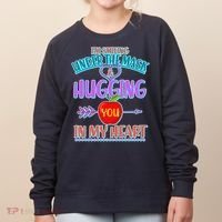 I'm Smiling Under The Mask & Hugging You In My Heart Women's Sweatshirt thumb 0