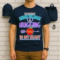 I'm Smiling Under The Mask & Hugging You In My Heart T-Shirt thumb 6